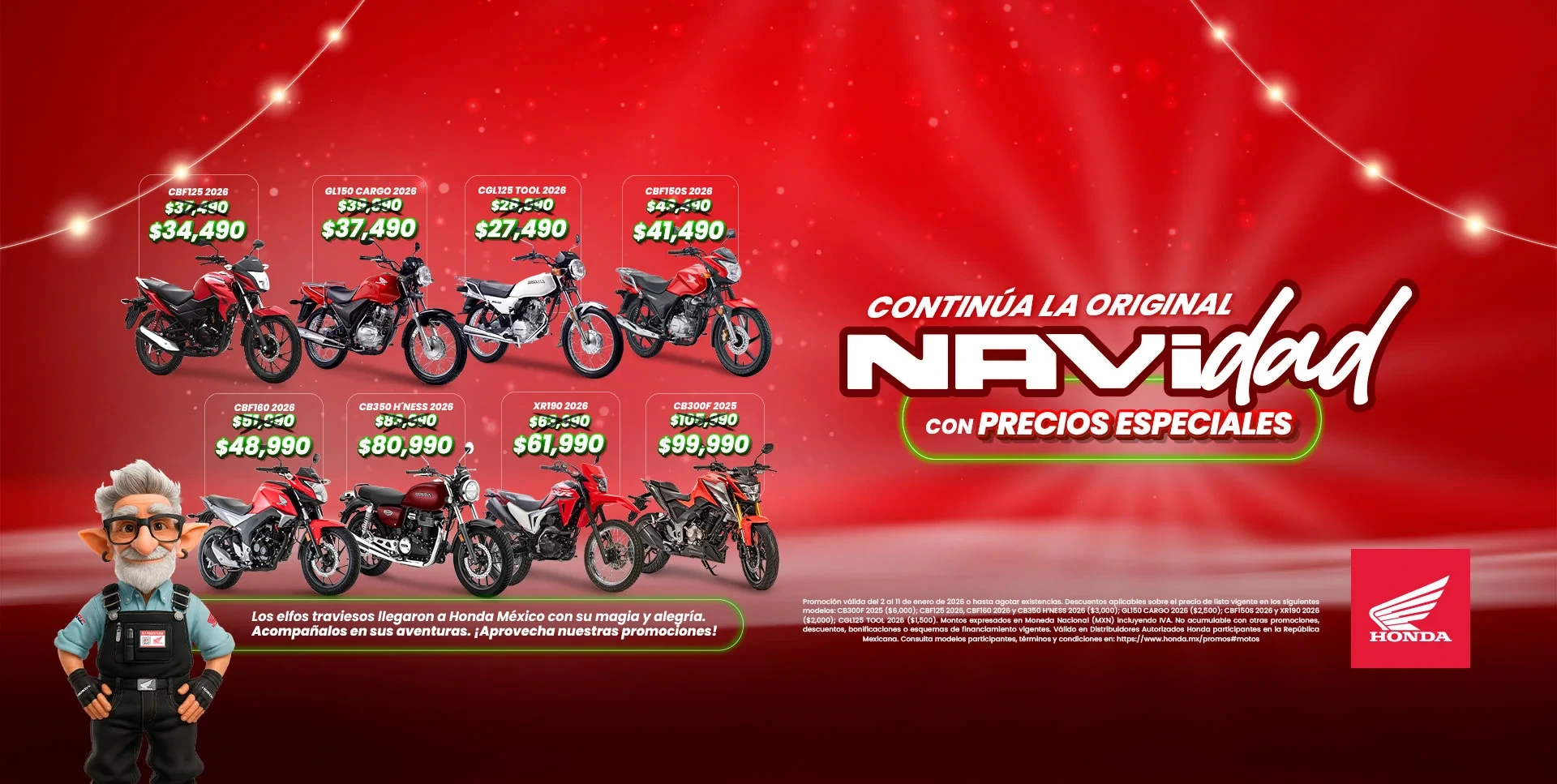 banner of NAVIDAD CONTINUA BAJA 2 2025